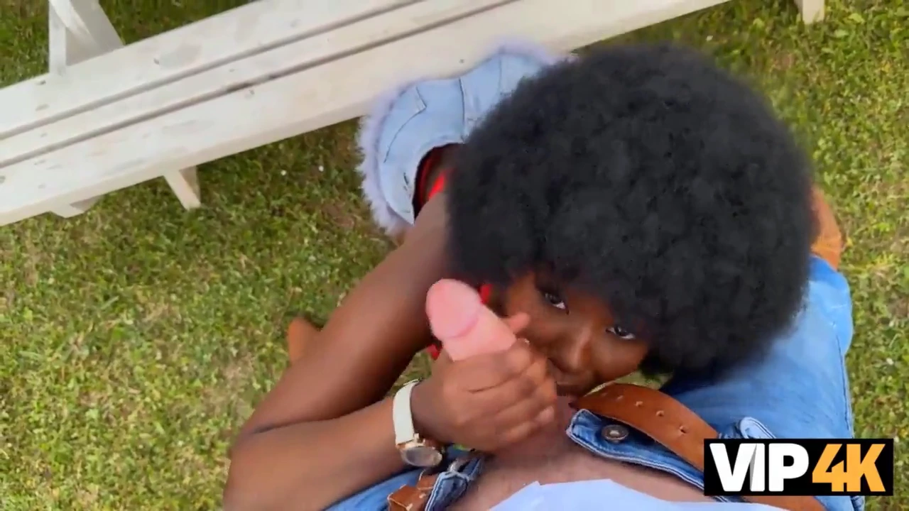 Black beauty seeks payment in passion porn video
